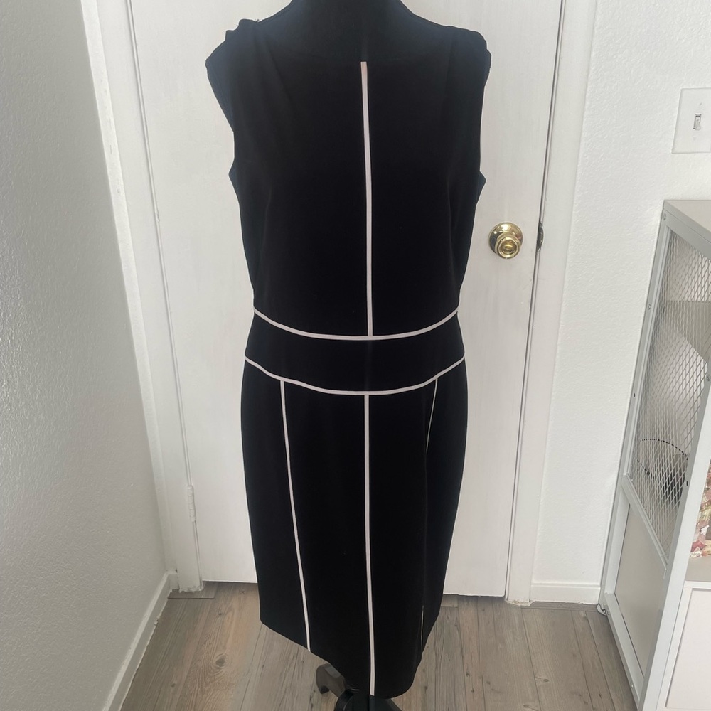 Anne Klein Black Dress Sz 10P